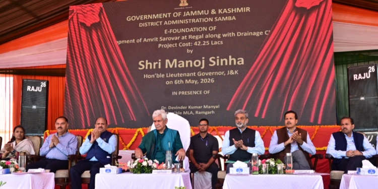 Lieutenant Governor visits Vibrant Border Village Regal in Samba; lays foundation stone for various developmental projects
