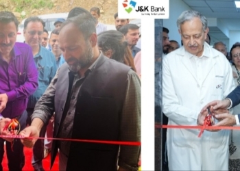 J&K Bank commissions new ATMs at ILBS Delhi, Rakiban Rajouri