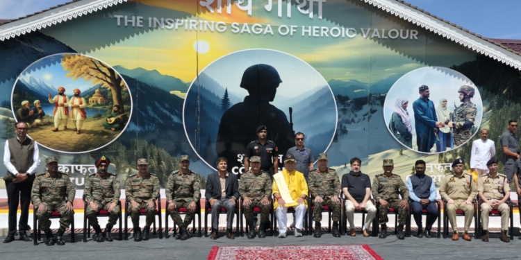 Lieutenant Governor inaugurates ‘Shaurya Gatha’ Complex at SM Hill in Tangdhar, Kupwara