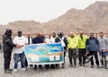 Administrative Secretary Tourism Flags Off Changthang Expedition 2026 from Shanti Stupa, Leh