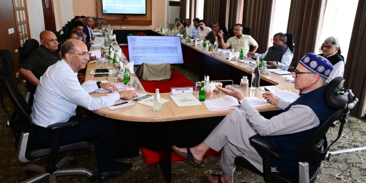 CM Omar Abdullah chairs 9th Governing Body meeting of Royal Springs Golf Course