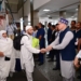 CM Omar Abdullah receives first batch of Hujjaaj at Srinagar Airport