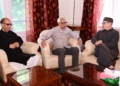 Chief Minister Omar Abdullah meets former J&K Governor N. N. Vohra