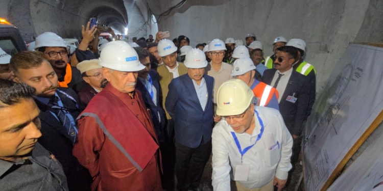 LG Manoj Sinha said this landmark project will usher in a new era of connectivity and development for J&K and Ladakh