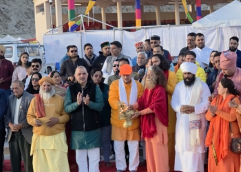 Pratham Sindhu Kumbh & 30th Sindhu Darshan Yatra Celebrated with Grand Spiritual Gathering at Sindhu Ghat, Leh