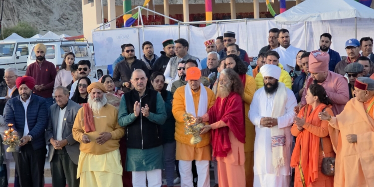 Pratham Sindhu Kumbh & 30th Sindhu Darshan Yatra Celebrated with Grand Spiritual Gathering at Sindhu Ghat, Leh