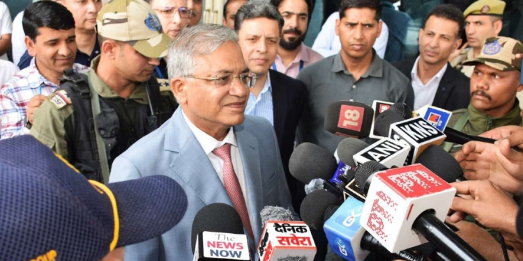 Chief Election Commissioner of India arrives in Srinagar on 3 day visit