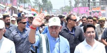 Lieutenant Governor Led Drug-Free J&K Padyatra in Kulgam
