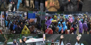 First batch of Shri Amarnath Ji Yatra-2026 pilgrims flagged-off from Baltal Base Camp