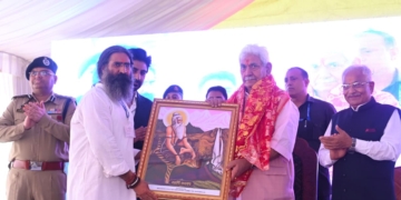 Lieutenant Governor Joins Mahayajna Dharma Sammelan in Baramulla