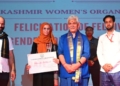 Lieutenant Governor Felicitates recipients of Kashmir Women’s Organization Fellowship