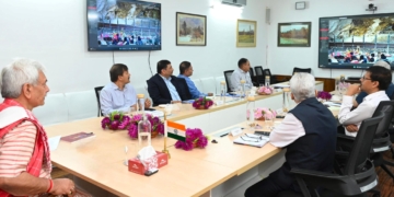 Lieutenant Governor chairs a high-level meeting to review the ongoing holy yatra of Shri Amarnathji