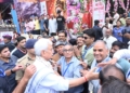Lieutenant Governor reviews arrangements for pilgrims at Baltal Base Camp