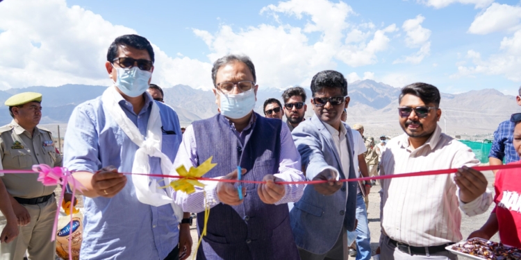 Chief Secretary Takes Stock of Dairy, Local Product Processing, Waste Management and Rural Infrastructure, Inaugurates 3 TPD Gasifier Incinerator