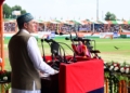 CM Omar Abdullah hoists national flag in Srinagar on the 80th  Independence Day