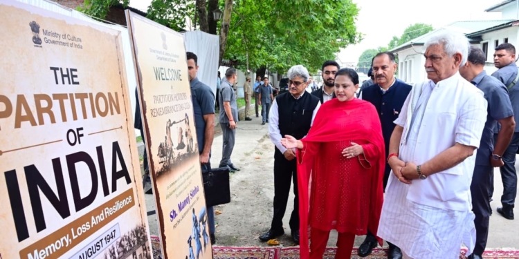 Lieutenant Governor Addressed Partition Horrors Remembrance Day event at Srinagar