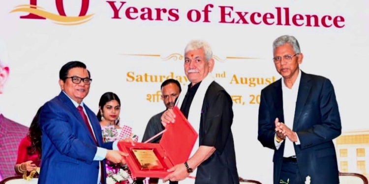 Lieutenant Governor attends 10 Years Celebration of IIM Jammu