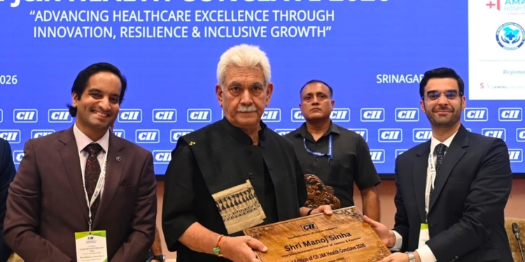 Lieutenant Governor Inaugurated 3rd CII J&K Health Conclave