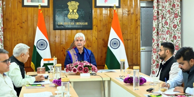 Lieutenant Governor chairs the Annual General Meeting of Indian Red Cross Society, J&K