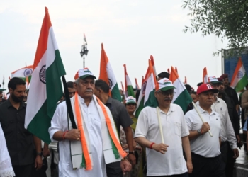 Lieutenant Governor Joins Tiranga Yatra, Says 21st Century Belongs to Bharat