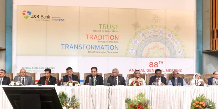 J&K Bank holds 88th AGM of its shareholders
