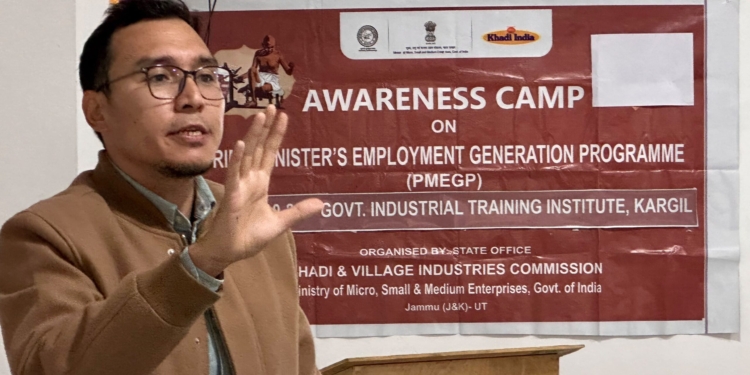 Govt ITI Kargil Organises Awareness Programme on PMEGP and Self-Employment Opportunities
