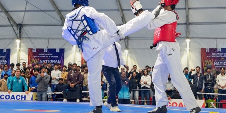 CM Omar Abdullah congratulates J&K Wushu, Taekwondo teams on winning National School Games trophies