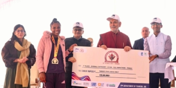 Lieutenant Governor Addresses Award Ceremony of Kashmir Marathon; Calls for Nurturing Local Talent and Promoting Healthy Living