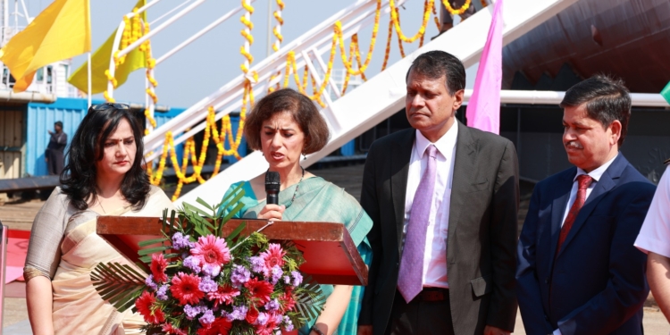Goa Shipyard Limited Launches Next Generation Offshore Patrol Vessel