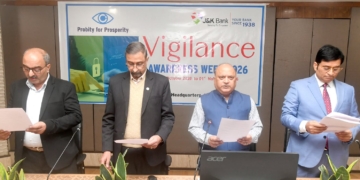 J&K Bank begins Vigilance Awareness Week, reaffirms commitment to integrity