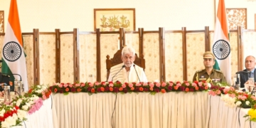 Lieutenant Governor Chairs High-Level Review Meeting of Security & Administrative Apparatus of Kashmir Division