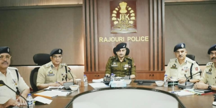 IGP Traffic J&K chairs joint coordination meeting at DPL Rajouri to strengthen Road Safety, Traffic Management