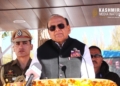 LG VK Saxena pays homage to police martyrs on Police Commemoration Day in LehLadakh Police honours its seven personnel martyred in line of duty